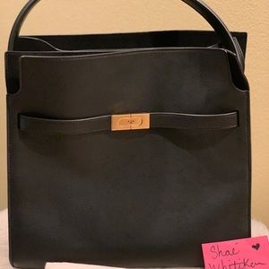 Tory Burch lee radziwill double bag